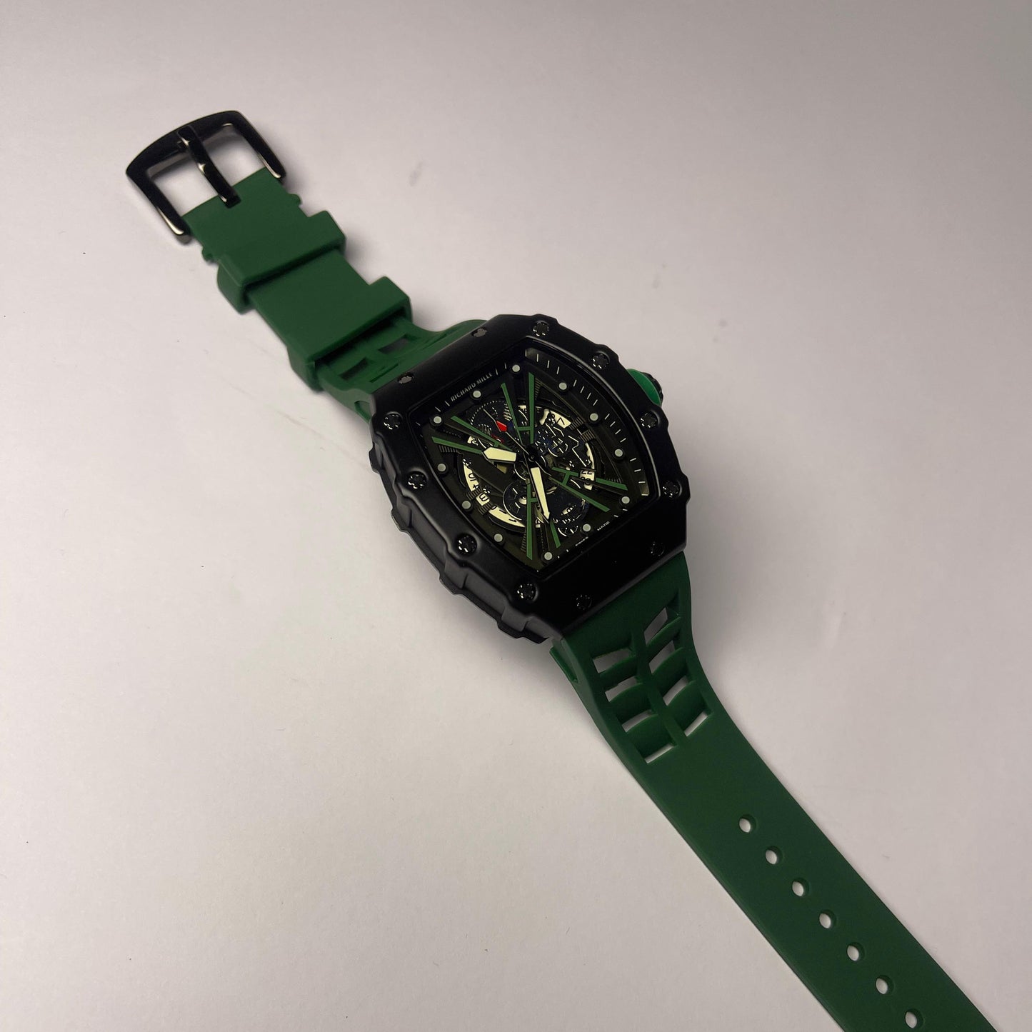 Richard Mille Skeleton Force Green