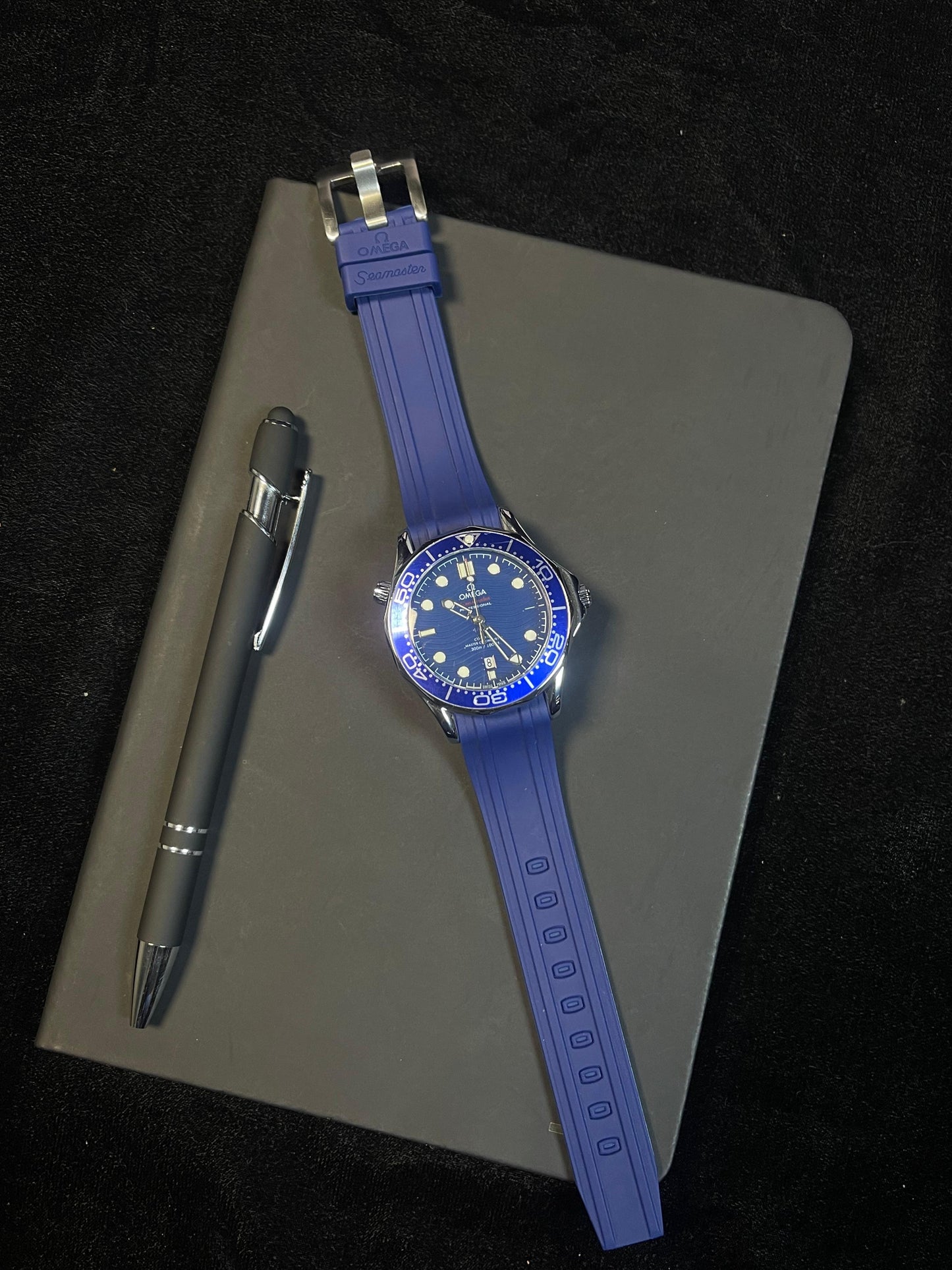 Omega Seamaster Blue