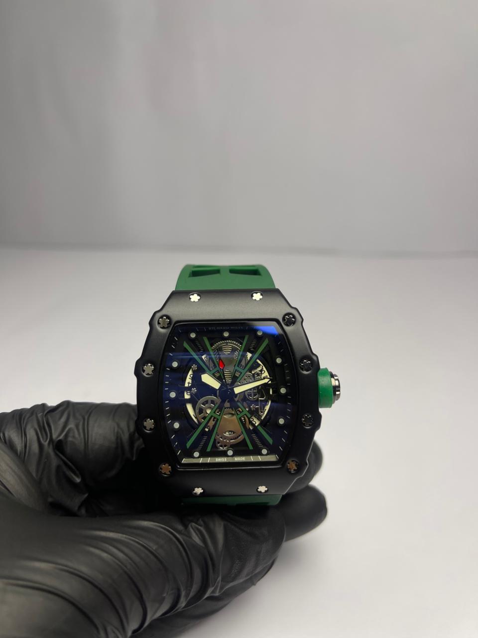 Richard Mille Skeleton Force Green