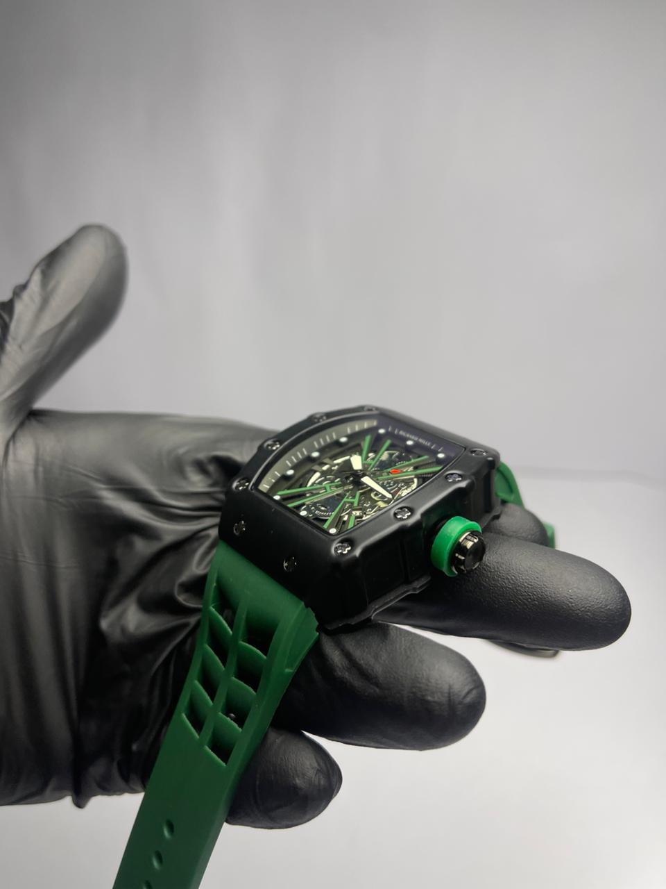 Richard Mille Skeleton Force Green